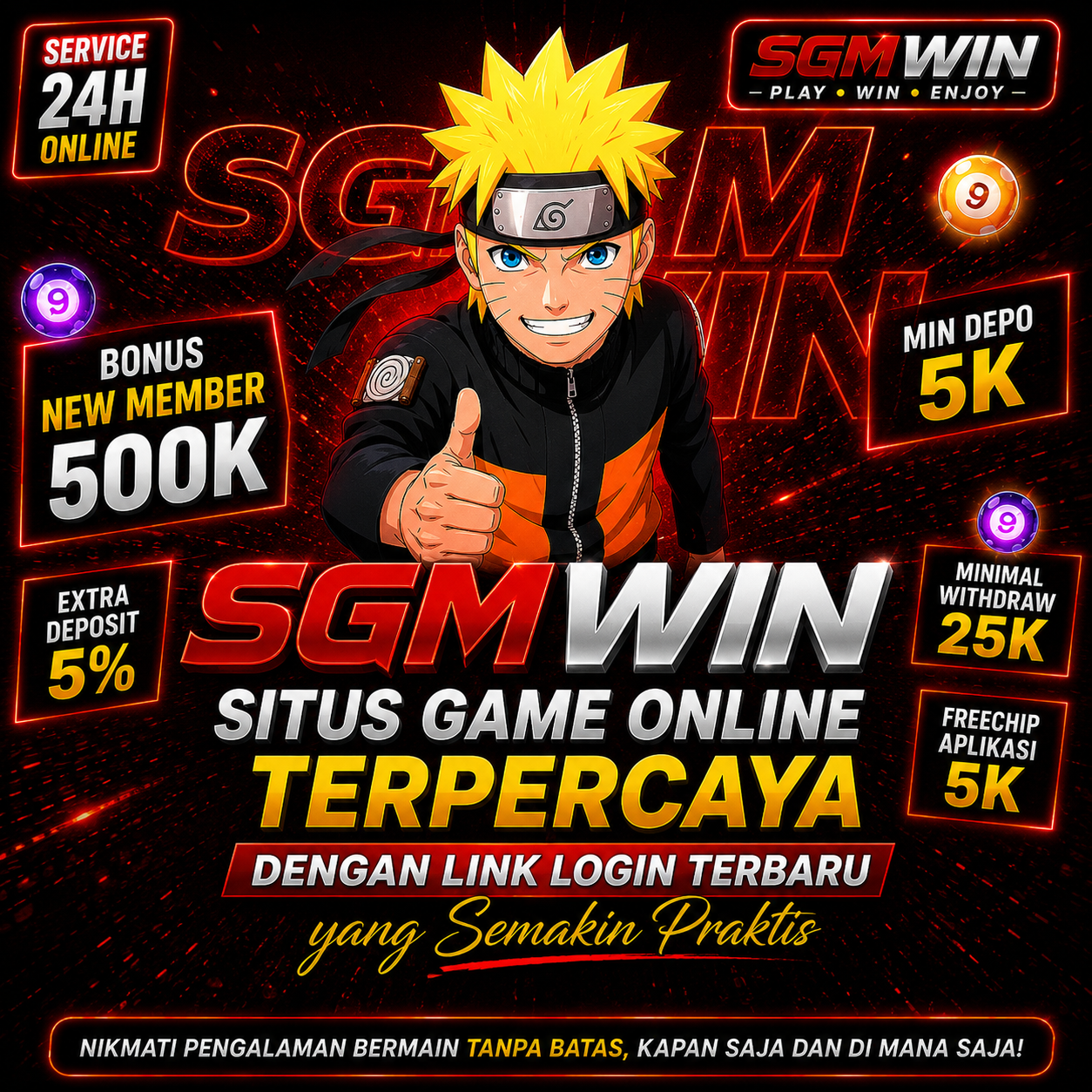 SGMWIN Situs Game Online Terpercaya dengan Link Login Terbaru yang Semakin Praktis